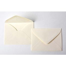 Enveloppen Naturel 9,4x6,8cm Premium (50 stuks) [E151]