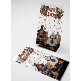 Bedrukte Zakken Halloween 10,2x6,4x24,1cm met zijvouw (100 stuks) [G4TOT]