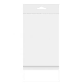 Headerbags 16,5x24,1cm met beschermende Sluiting (100 stuks) [HB6H9HPC]