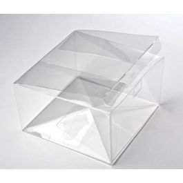 Plastiek Doosjes 13x13x7,6cm Voedselveilig Autolock Bodem (25 stuks) [PLB200]