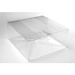 Plastiek Doosjes 16,8x16,8x7,6cm Voedselveilig Autolock Bodem (25 stuks) [PLB205]