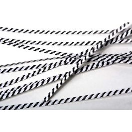 Bindstrips 15,2x0,4cm Papier Wit/Zwart gestreept (1000 stuks) [TT6WKS]