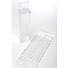 Plastiek Doosjes 3,8x3,2x12,7cm met Hanggedeelte (25 stuks) [HFB220]