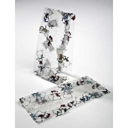 Bedrukte Zakken Sneeuwman 8,9x5,1x19,1cm met zijvouw (100 stuks) [G3SNM]