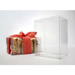 Plastiek Doosjes 13x5,1x13cm Kristalhelder met Autolock Bodem (25 stuks) [PLB236]