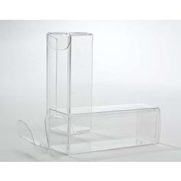 Plastiek Doosjes 2,5x2,5x7,6cm Kristalhelder (25 stuks) [FPB135]