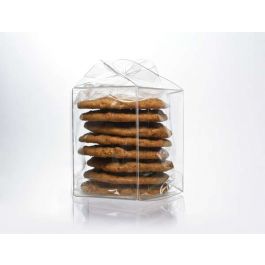 Plastiek Doosjes Draai Top 9,5x9,5x8,9cm (25 stuks) [FS238]