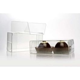 Doos voor (chocolade) Truffels met Interieur 5.4x3.5x10.8cm (100 Stuks) [CNDY195]