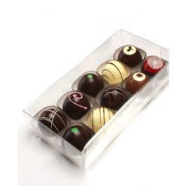 Doos voor (chocolade) Truffels met Interieur 10.8x4.1x21.6cm (100 Stuks) [CNDY193]