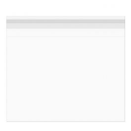 Sachet plastique plat grand format 77,3x102,2cm Refermable par Rabat Adhésif (50 pièces) [B3040]