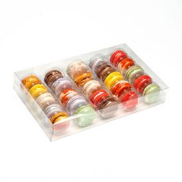 Franse Macaron Dozen set voor 25 32.2x5.1x19.1cm (25 Stuks) [MBS5]