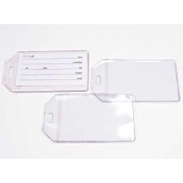 Bagagelabel Hoesjes 7x10,5 cm (100 stuks) [LUGTAG]
