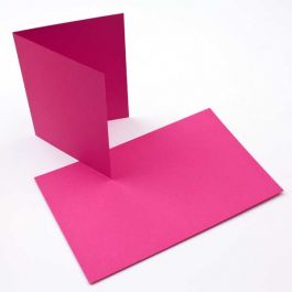 Kaarten Roze 14x10,8cm (50 stuks) [PC208]