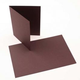 Kaarten Bruin 17,8x12,4cm (50 stuks) [PC012]