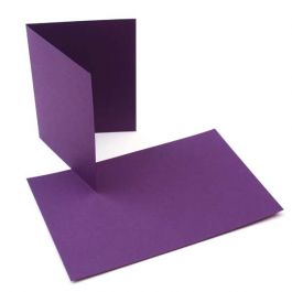 Kaarten Donker-Paars 17,8x12,4cm (50 stuks) [PC016]