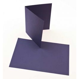 Kaarten Donker-Blauw 17,8x12,4cm (50 stuks) [PC020]