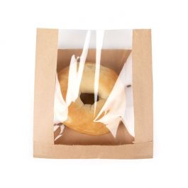 Sachets Kraft 15,9x2,9x16,5 cm Avec Soufflets Latéraux (100 pièces) [KBB8]