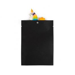 Kraft Zakken Zwart Milieuvriendelijk 10,2x15,2 cm Sealbaar (100 Stuks) [KHS46BK]