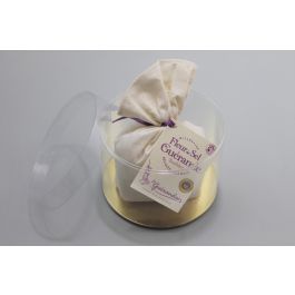 Plastiek Koker Rond 8x8cm vaste Bodem Goud en los Deksel (25 stuks) [KJ-8X8KG]