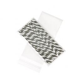 Plastiek Zakken 11.5x22cm Transparant en Hersluitbaar (100 stuks) [KO-30165]