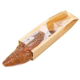 Sachet Kraft 7x5.1x25.4cm avec soufflet latéral (100 pièces) [KSG1]
