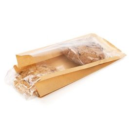 Sachets Kraft 10.2x5.4x20.3cm Avec Soufflets Latéraux (100 pièces) [KSG3]