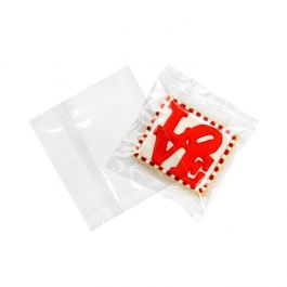 Plastiek Zakken "Heat Seal" 10,2x10,2cm Gelamineerd (100 stuks) [SLB44]