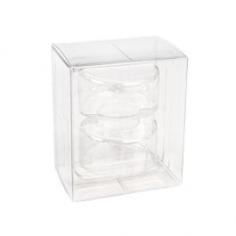 Coffret de macarons français 2 pièces 6,5x5,1x10,2 cm (25 pièces) [MBS6]