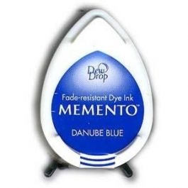 Inktkussen Memento Dew drops Danube blue (1 st) [MD-000-600]