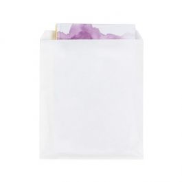 Papieren zakken Wit 20,3x25,4cm (100 Stuks) [MB3W]