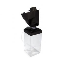 Folie Topper Gemetalliseerd Mat Zwart 17,8x33 cm (25 Stuks) [MT2MB]