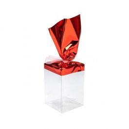 Folie Topper Gemetalliseerd Rood 22,9x43,2 cm (25 Stuks) [MT3R]