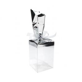 Folie Topper Gemetalliseerd Zilver 22,9x43,2 cm (25 Stuks) [MT3S]