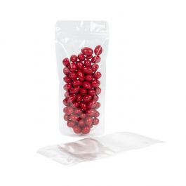 Clear Stand Up Zipper Pouch 11 x 6 x 24 cm with Hang Hole (100 Pieces) [ZBGCC1N]