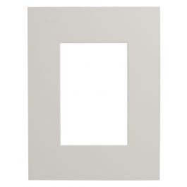Contrecollé / passe-partout 224 blanc 20x25cm avec fenêtre 12x17cm (5 pièces) [MA-7422420251]