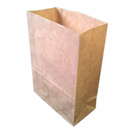 Blokbodemzakken Kraft 70 g/m² 32x16x58cm (50 stuks) [PBB3258]