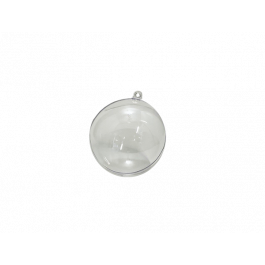 Boule en plastique transparent 7cm (25 pièces) [PEP-1002073]