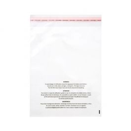 sac en polypropylene avec avertissements de suffocation 20.3x25.4cm (100 Pieces) [PFW1810]