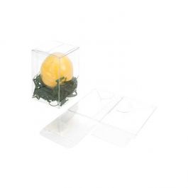 Plastiek Doosjes 6,4x6,4x9,2cm Autolock Bodem (25 stuks) [PLB140]