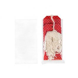 Plastiek Zakken 7,6x15,2cm Helder Polypropyleen (100 stuks) [FP1H36]