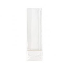 Blokbodemzakken 9 x 5,5 x 30,5 cm met papieren kaart (50 stuks) [PFGPB16]