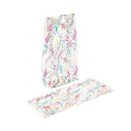 Bedrukte Zakken Confetti 8,9x5,1x19,1cm met zijvouw (100 stuks) [G3PC1]