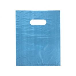 Sac à poignées Bleu 33x38.1cm (100 pièces) [H1315BL3]