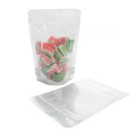 Sac en papier de riz argent 11.9 x 7.6 x 18.4 cm (114 g) (100 Pieces) [ZBGR46SC]