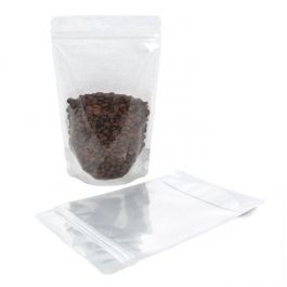 Doypack Papier de Riz Transparent/Argent 14.9x8.9x23.2cm | 312 Grammes (100 pièces) [ZBGR7SC]