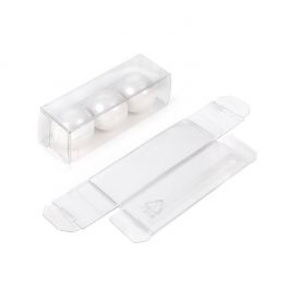 Kristalheldere Dozen Rpet 2.5x2.5x7.6 cm (25 stuks) [FPB135R]