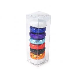 rPET Crystal Clear Pop & Lock Box 5.1x5.1x15.2 cm (25 pieces) [PLB137R]
