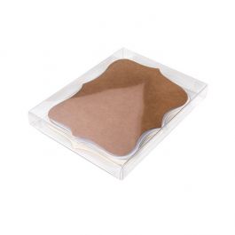 Kristalheldere Dozen Rpet 11.4x1.6x14.9 cm (25 stuks) [FB3R]