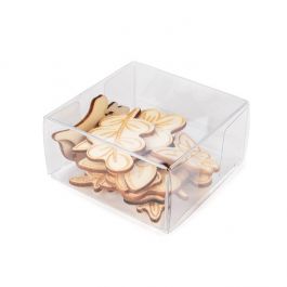 Kristalheldere Dozen Rpet 7x3.7x7 cm (25 stuks) [FPB227R]