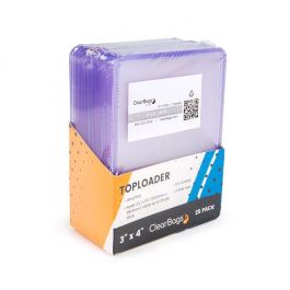Sports Card Top Loader 7,6x10,2 cm (25 stuks) [SCTL]